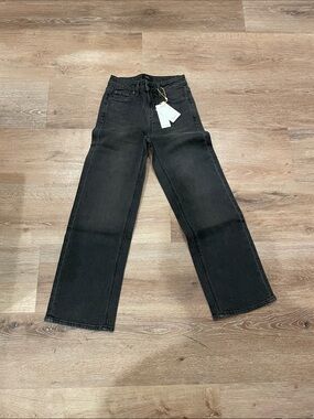 Quince Black Straight-Leg Men's Jeans